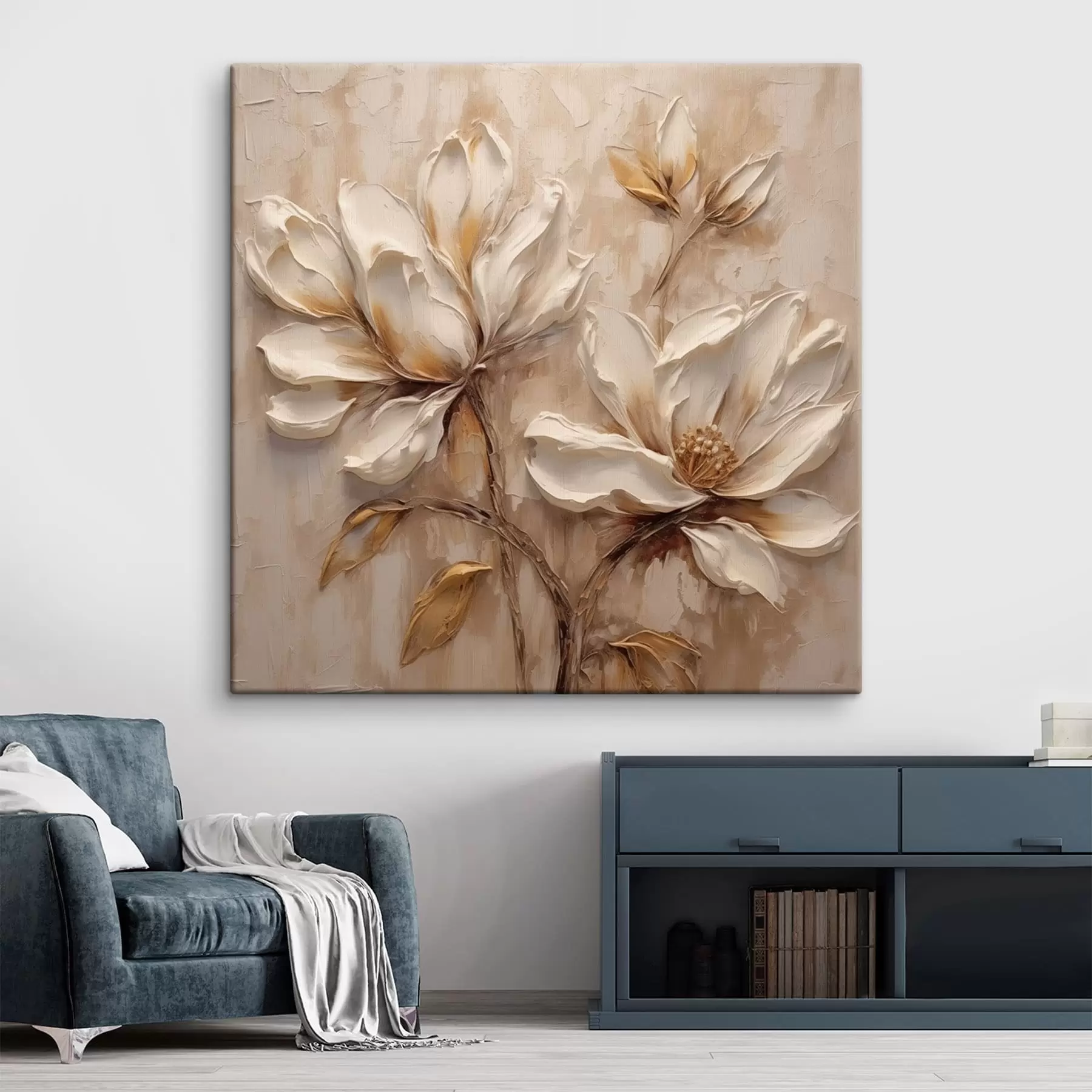 wall murals Vintage Flowers s48931