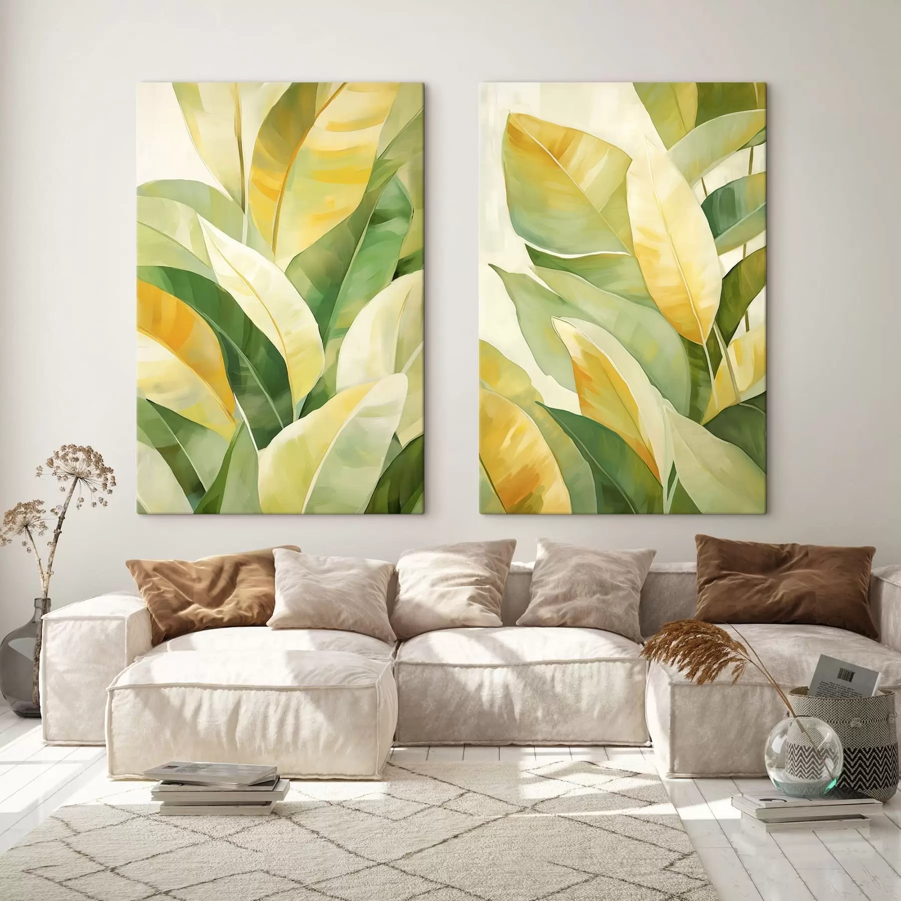 murales Hojas m30399