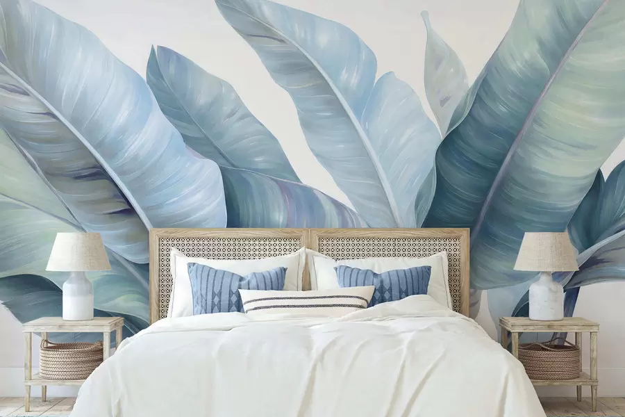 Wall Mural Photo Wallpaper Large banana leaves w05499v1