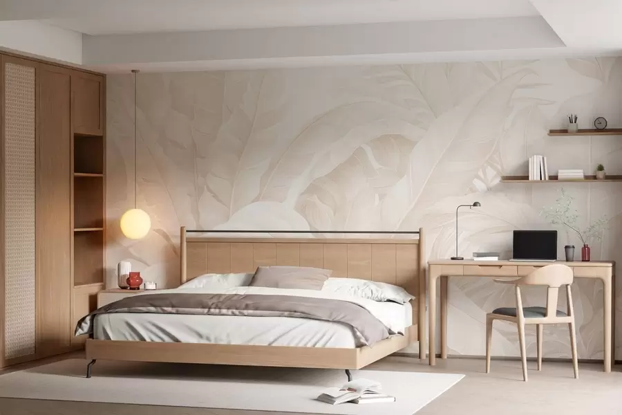 Wall Mural Photo Wallpaper Vintage tropical leaves w05518