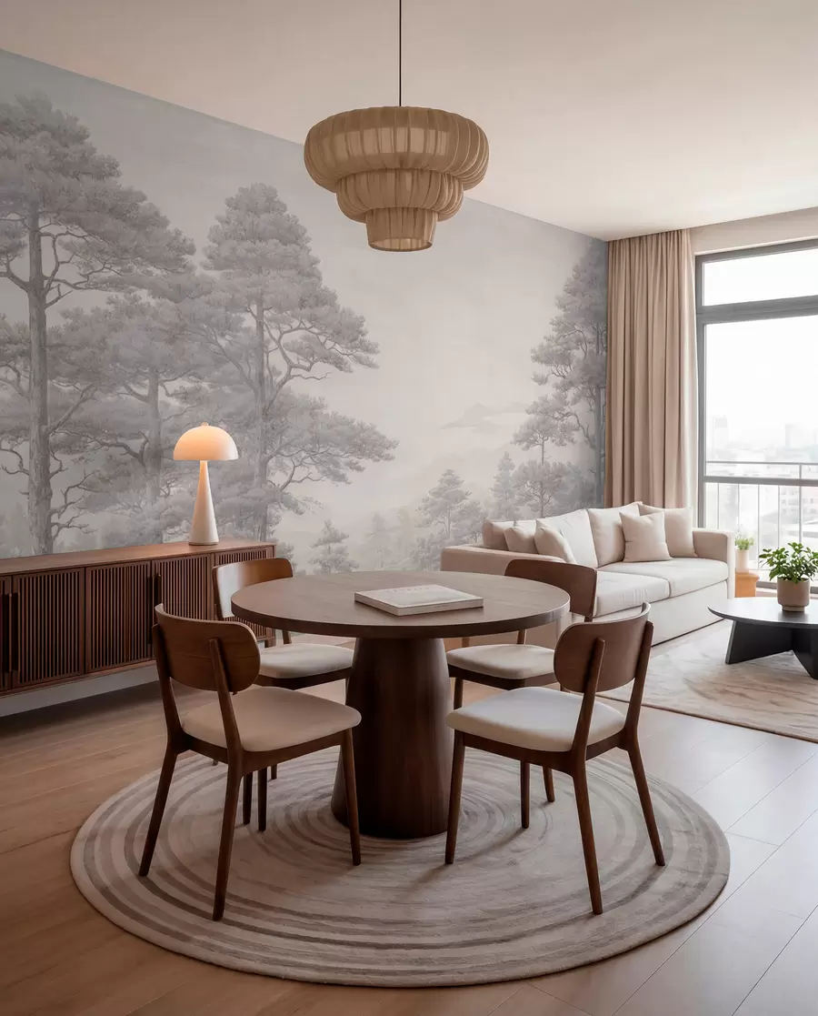 Wall Mural Photo Wallpaper Vintage forest w05524