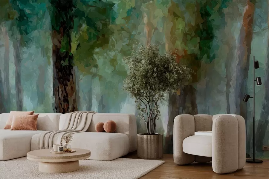 Wall Mural Photo Wallpaper Deciduous forest w05508