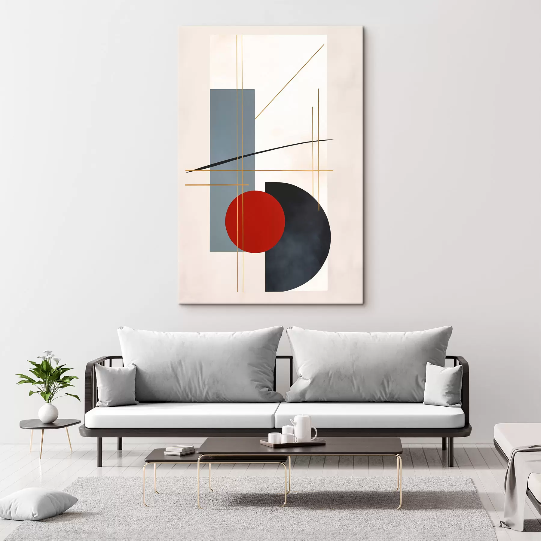 wall murals Geometric abstraction s48695