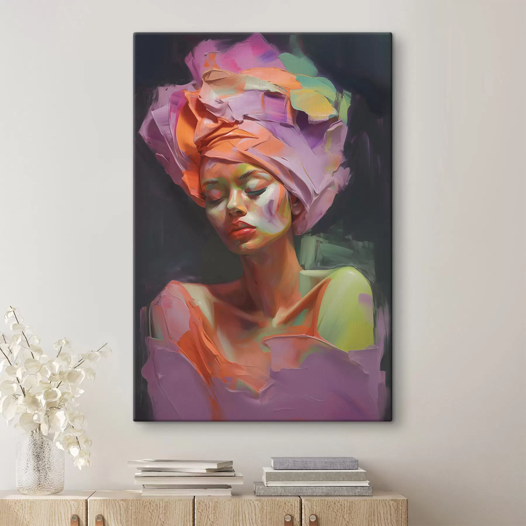 wall murals Portrait of a woman s48927