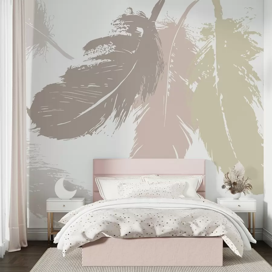 murales Plumas w05549