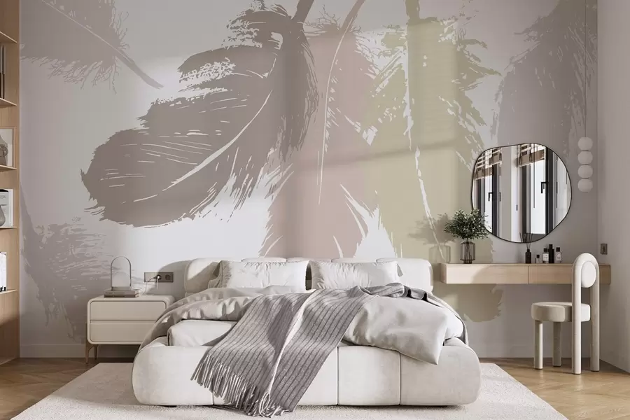 murales Plumas w05549