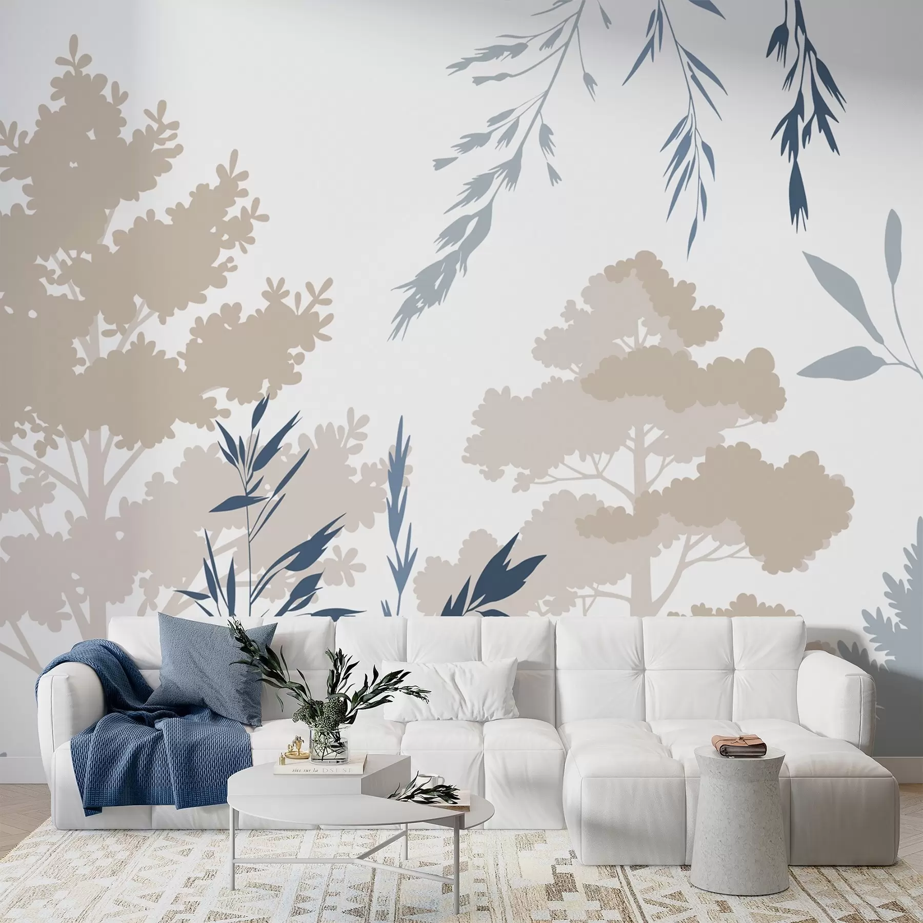 murales Árboles y pastos w05551