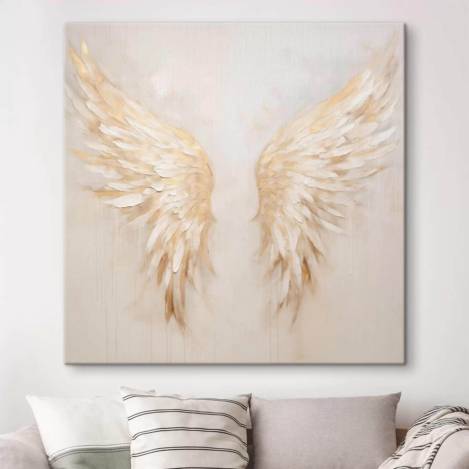 wall murals Abstract angel wings s48988