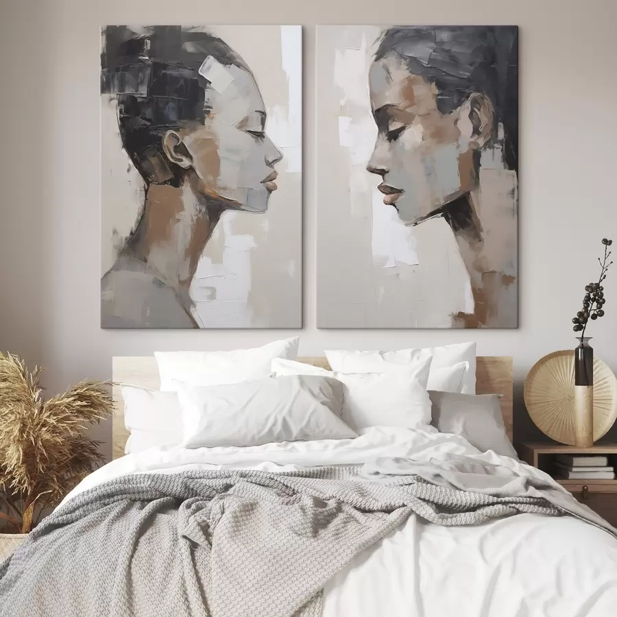 murales Imitación de un retrato femenino pintado m30407