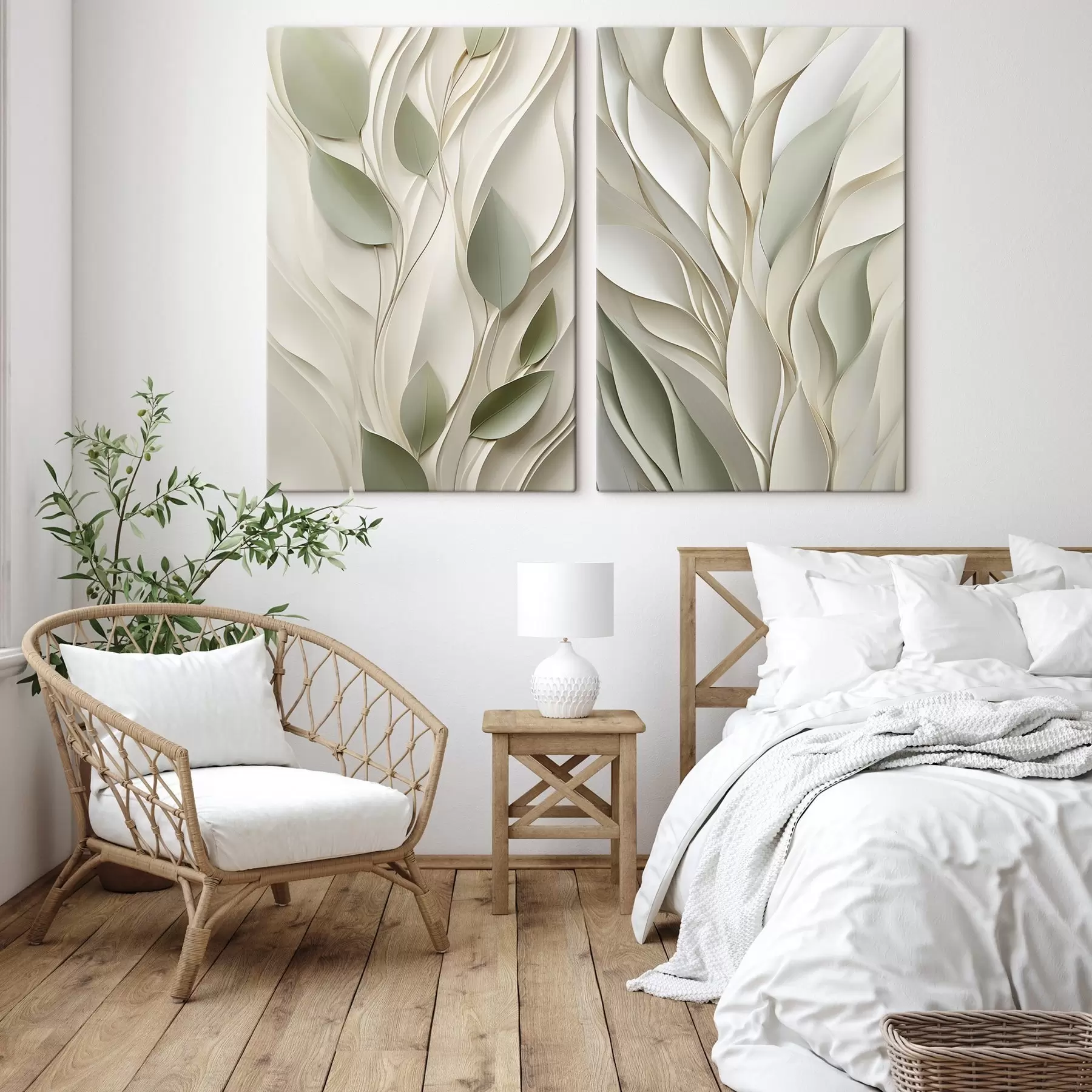 wall murals Abstract plant composition m30412