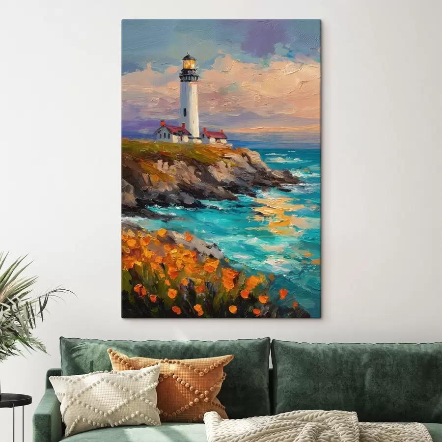 murales un pintoresco faro s49003