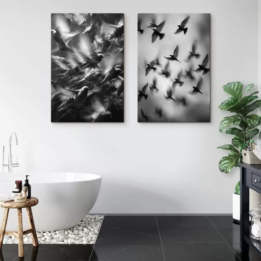 murales Aves en vuelo m30421