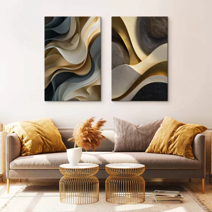 murales Ondas abstractas m30425