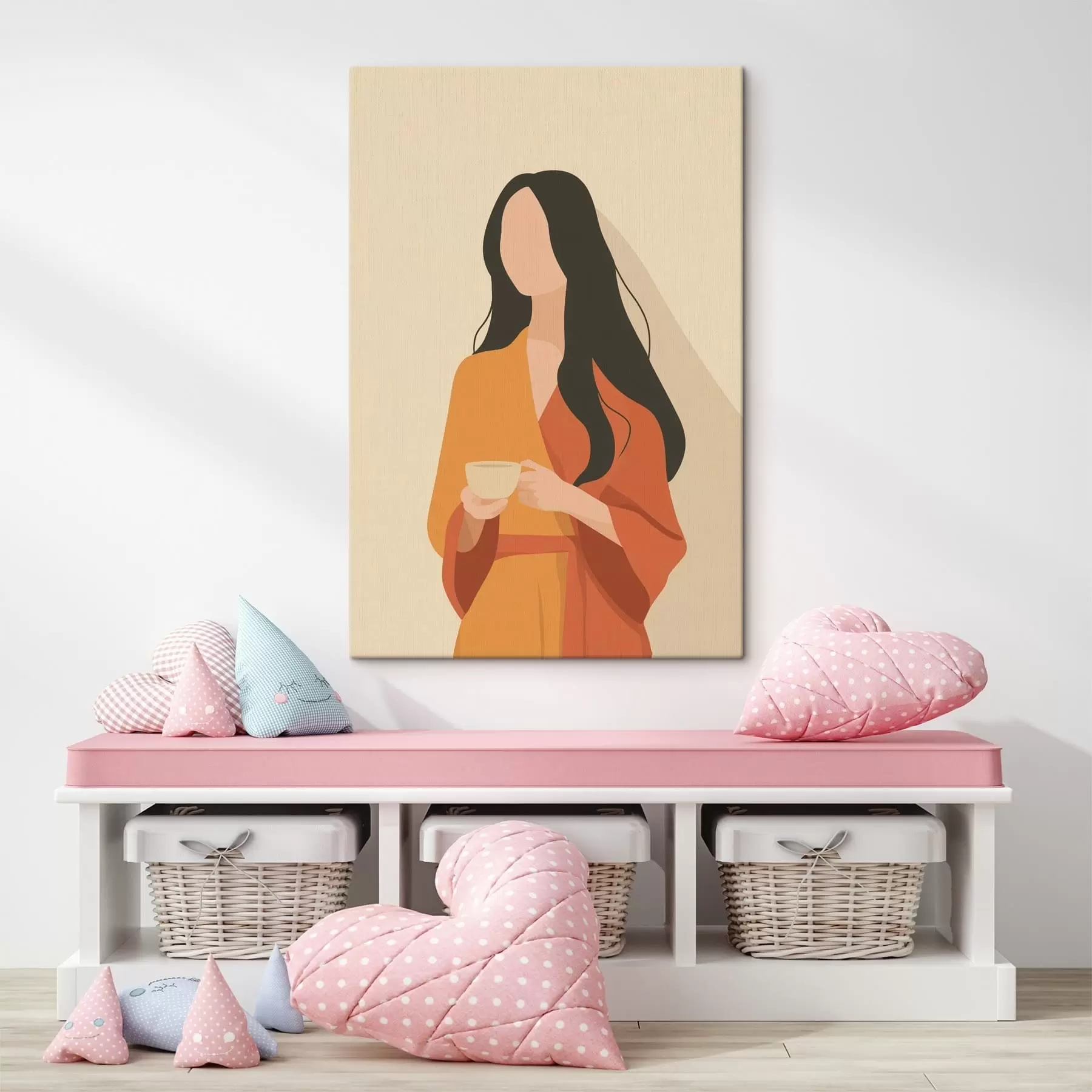 wall murals Minimal Woman Portrai s49020
