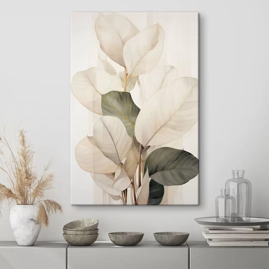 murales Hojas de plantas decorativas s49026
