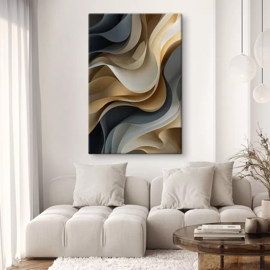 murales Ondas abstractas s49033