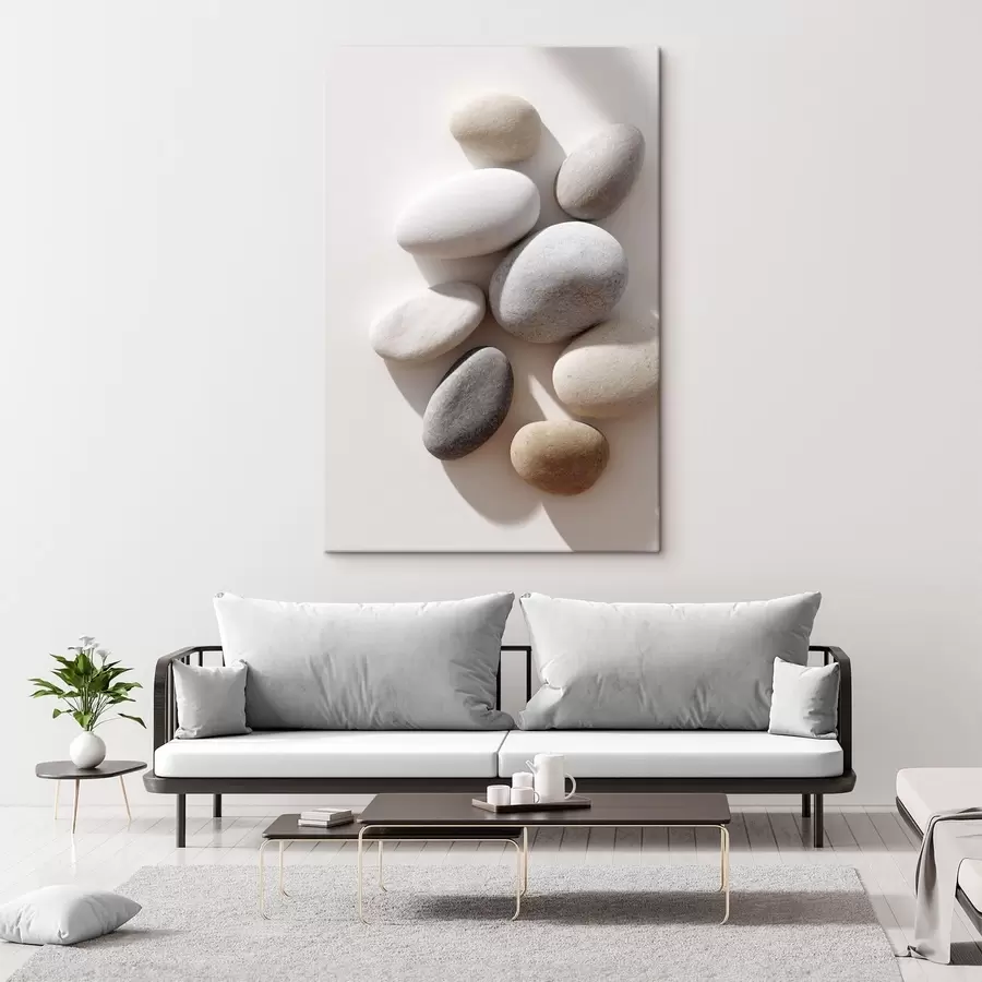 Wall Mural Photo Wallpaper Neutral Stone Composition s49039