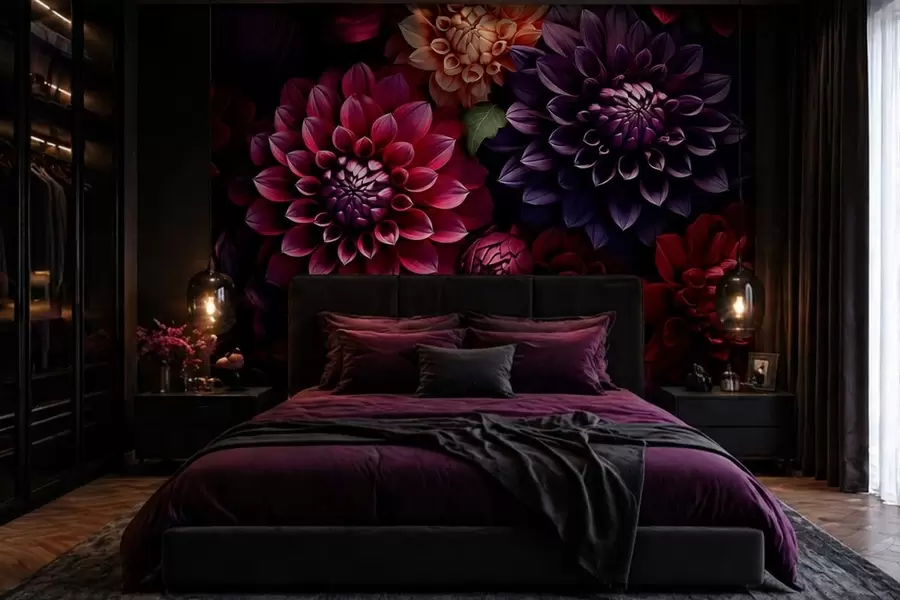 peintures murales Fleurs w05512