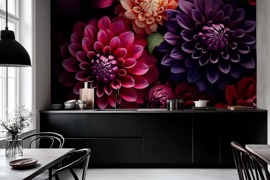 Wall Mural Photo Wallpaper Flowers w05512