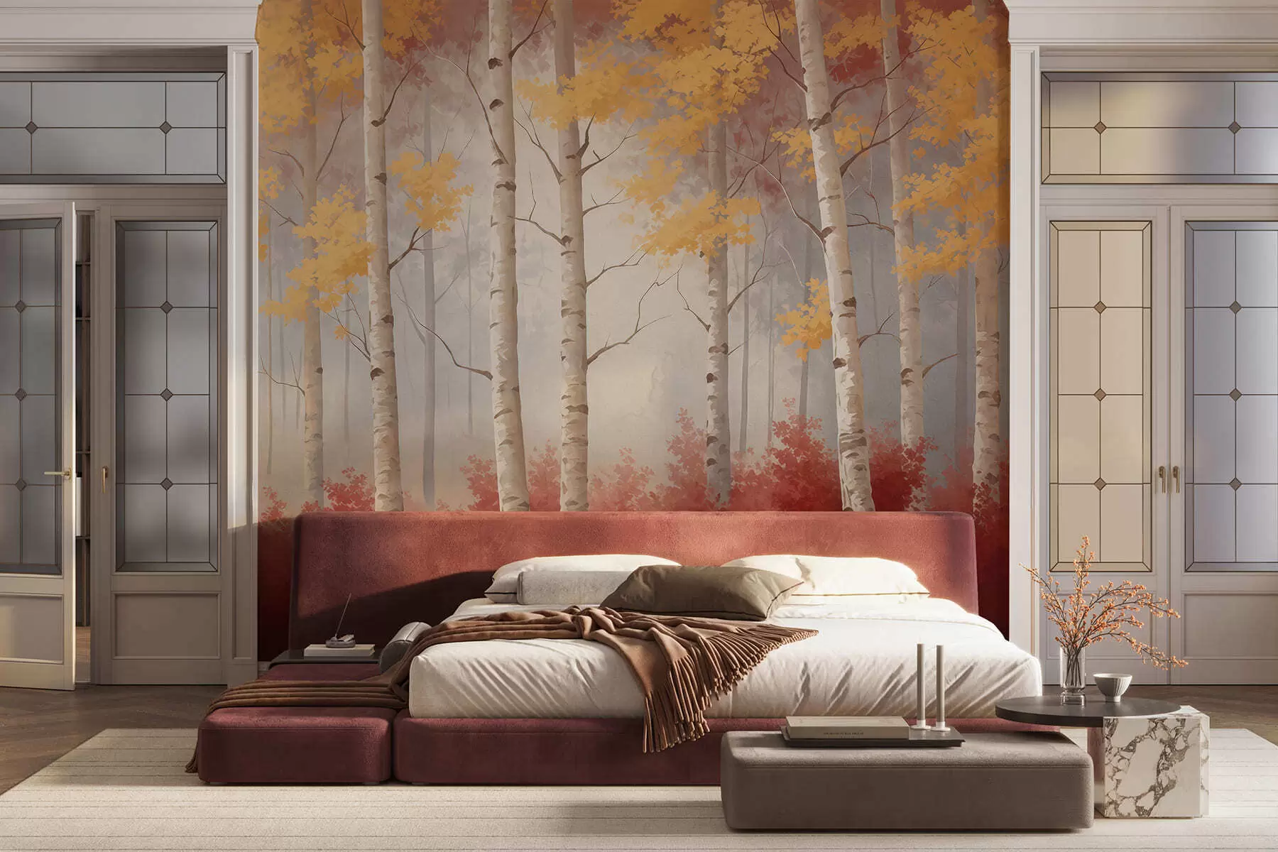 murales Otoño entre la niebla w05577