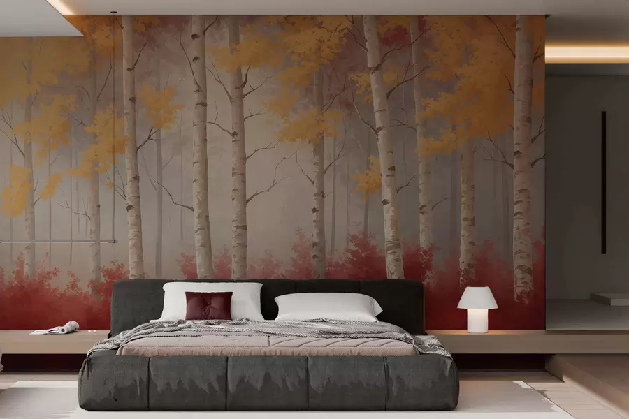 murales Otoño entre la niebla w05577