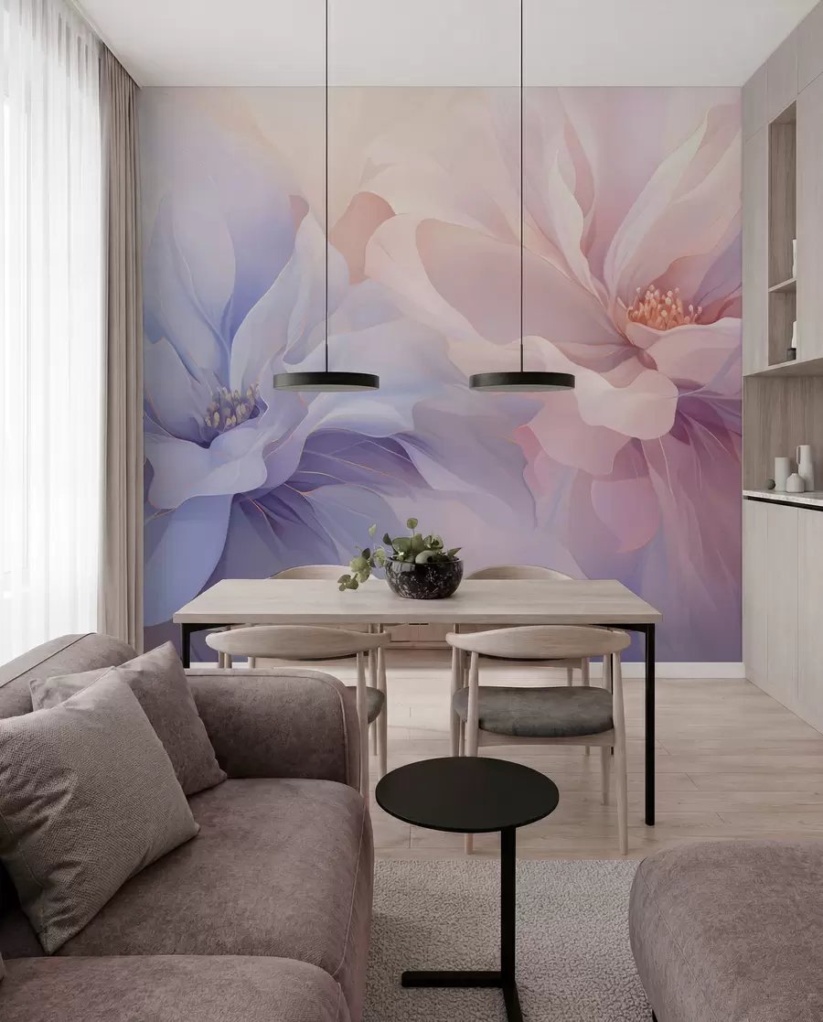 Wall Mural Photo Wallpaper Airy Petals w05580