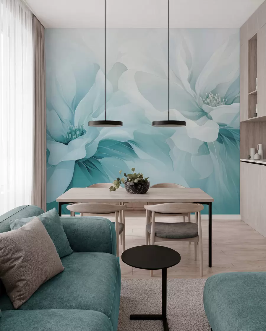 Wall Mural Photo Wallpaper Airy Petals w05580v2