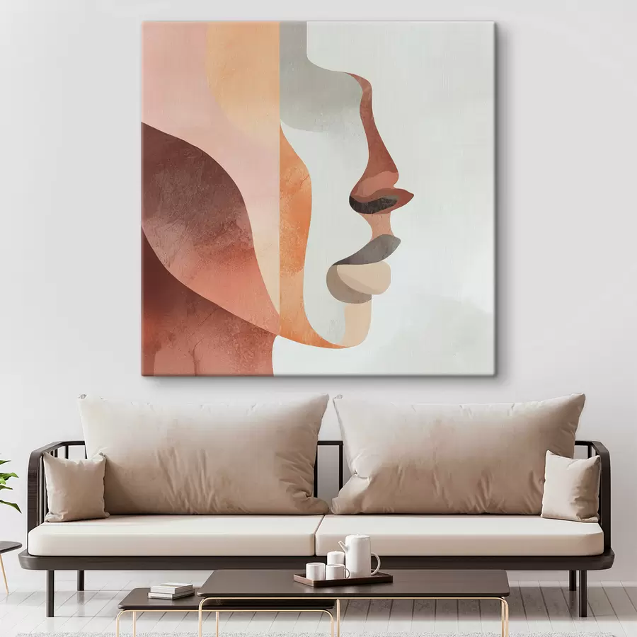 Wall Mural Photo Wallpaper Abstract portrait s48967