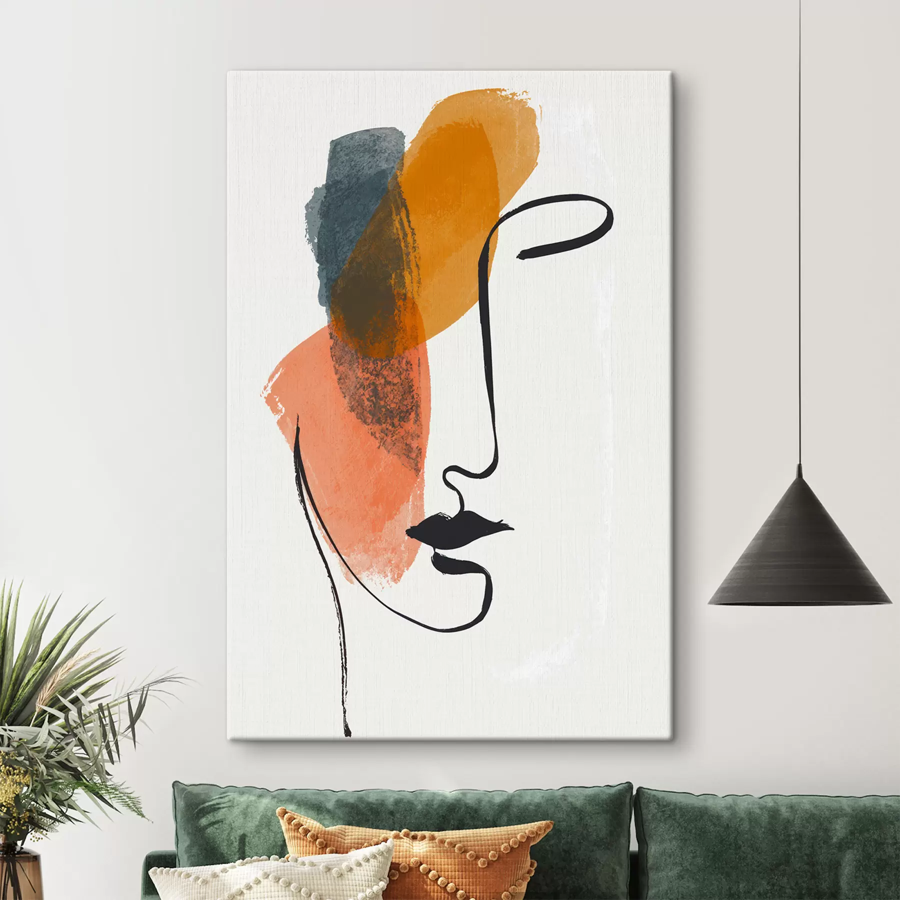 murales Retrato abstracto s48969
