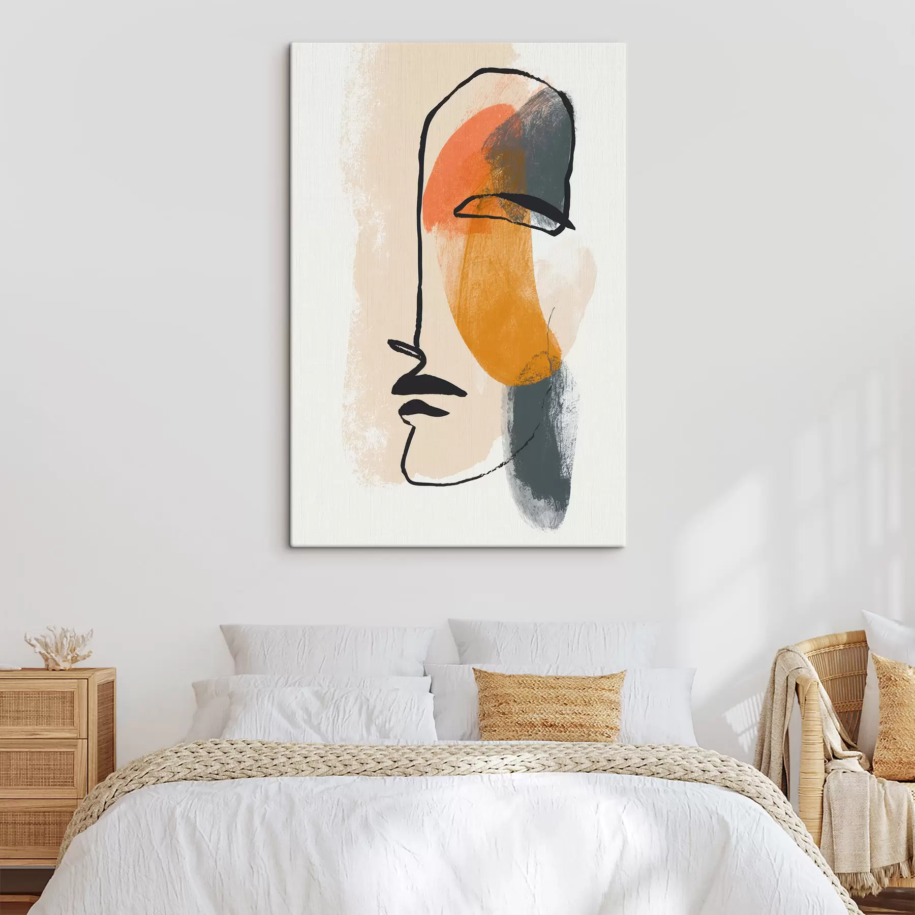 wall murals Abstract portrait s48970