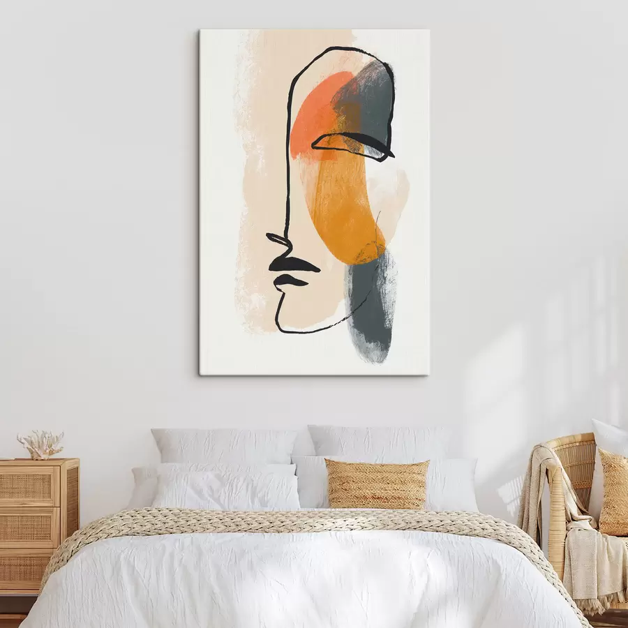 Wall Mural Photo Wallpaper Abstract portrait s48970