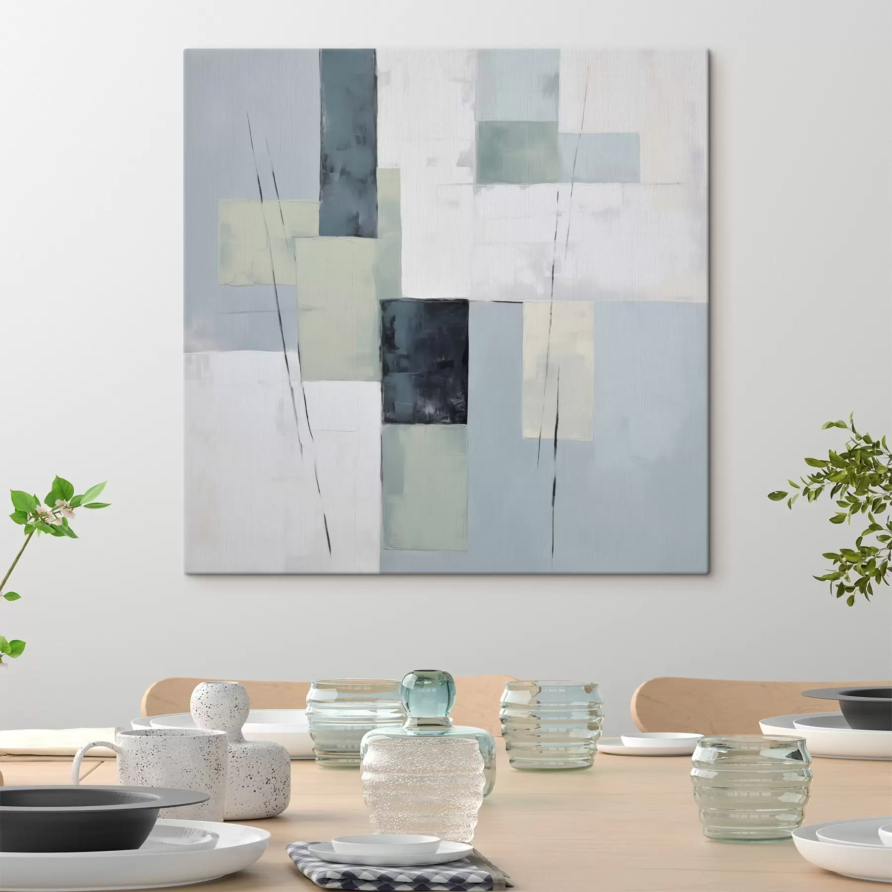 wall murals Abstraction imitation of painting s49052