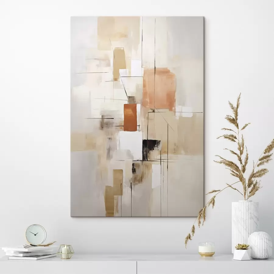 wall murals Abstraction imitation of painting s49053