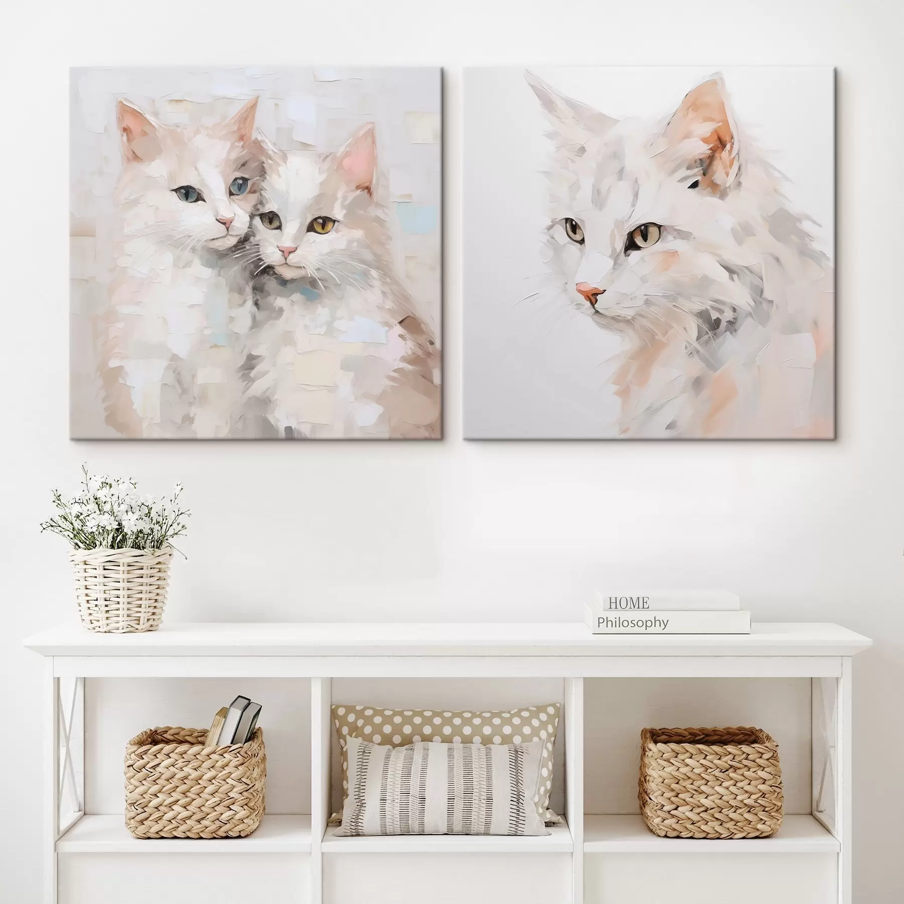 wall murals Cats imitation painting m30443