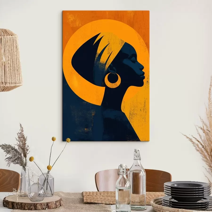 murales Retrato africano s49085