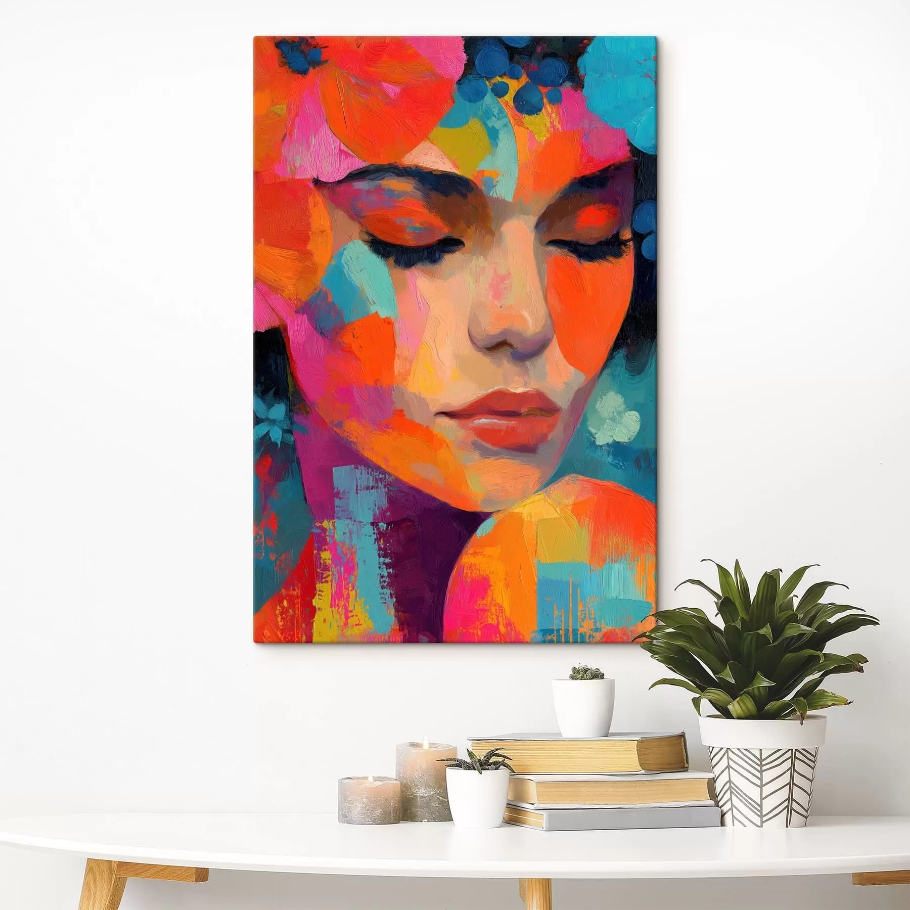 murales Retrato abstracto de mujer s49097