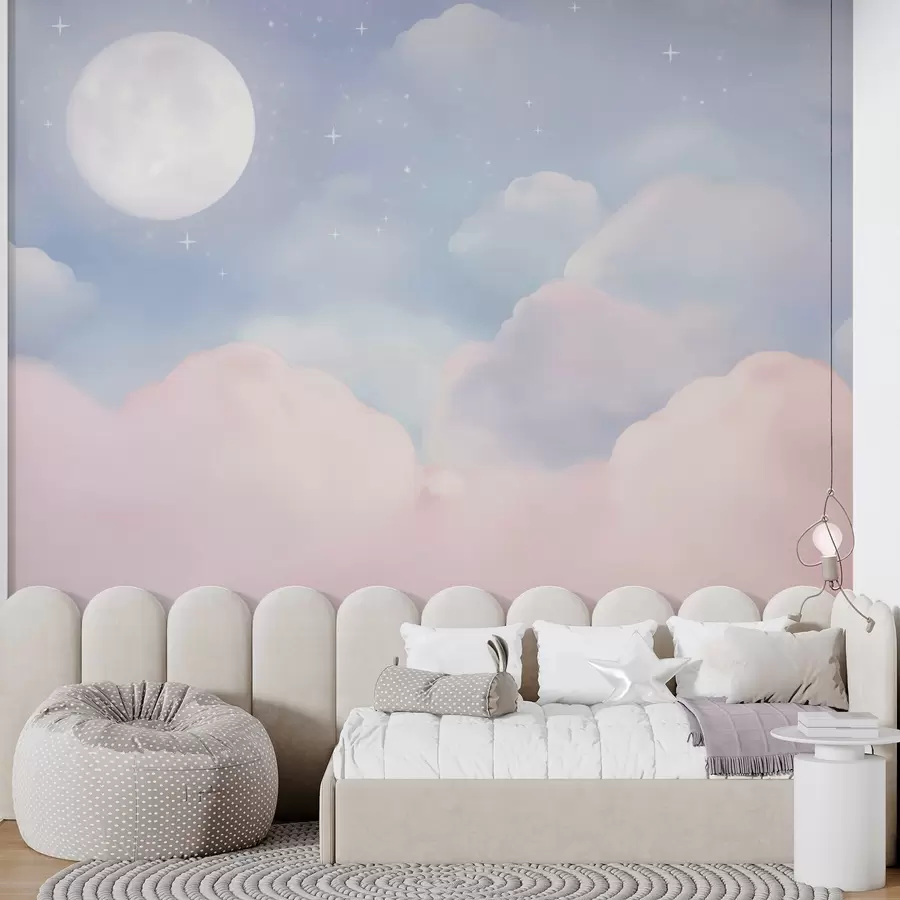 Wall Mural Photo Wallpaper The moon in the sky w05595