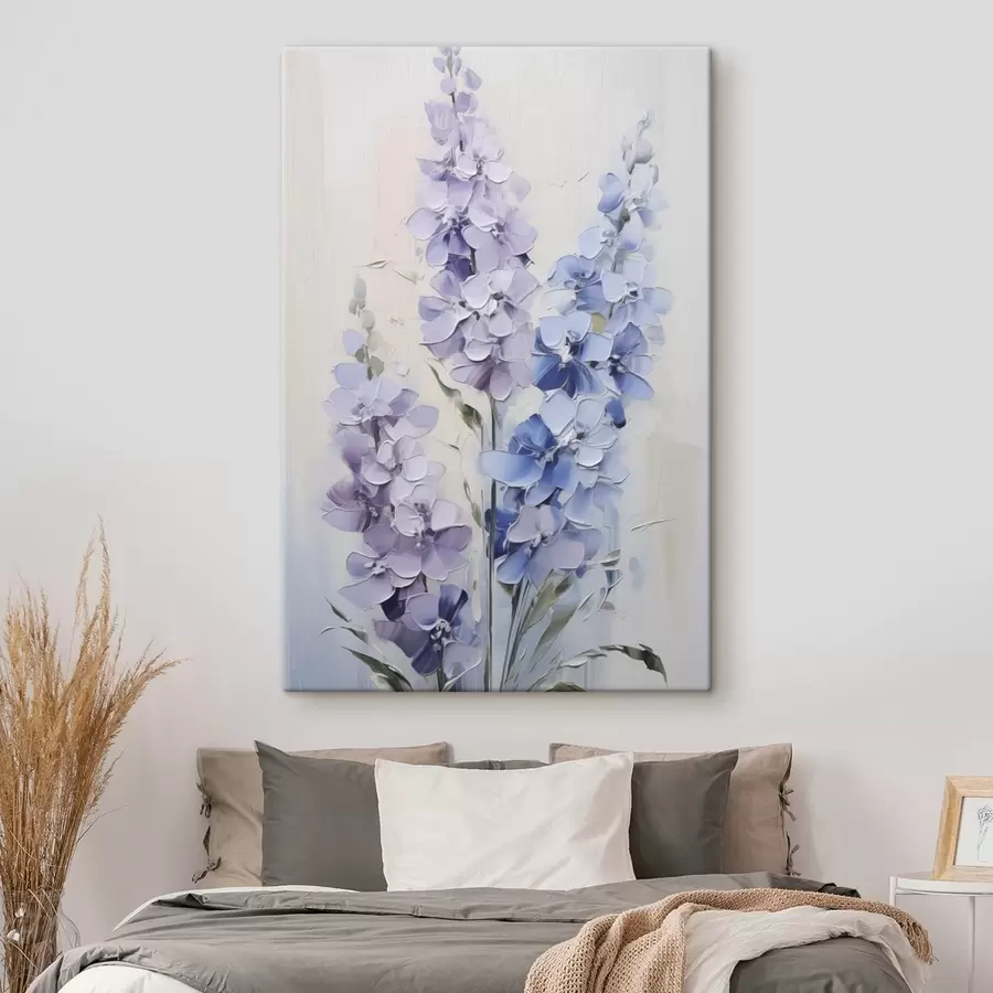 wall murals Wildflowers imitation of painting s49064