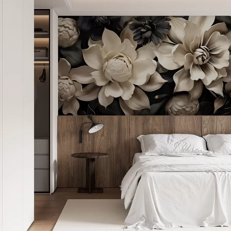 Wall Mural Photo Wallpaper Fantasy flowers w05618