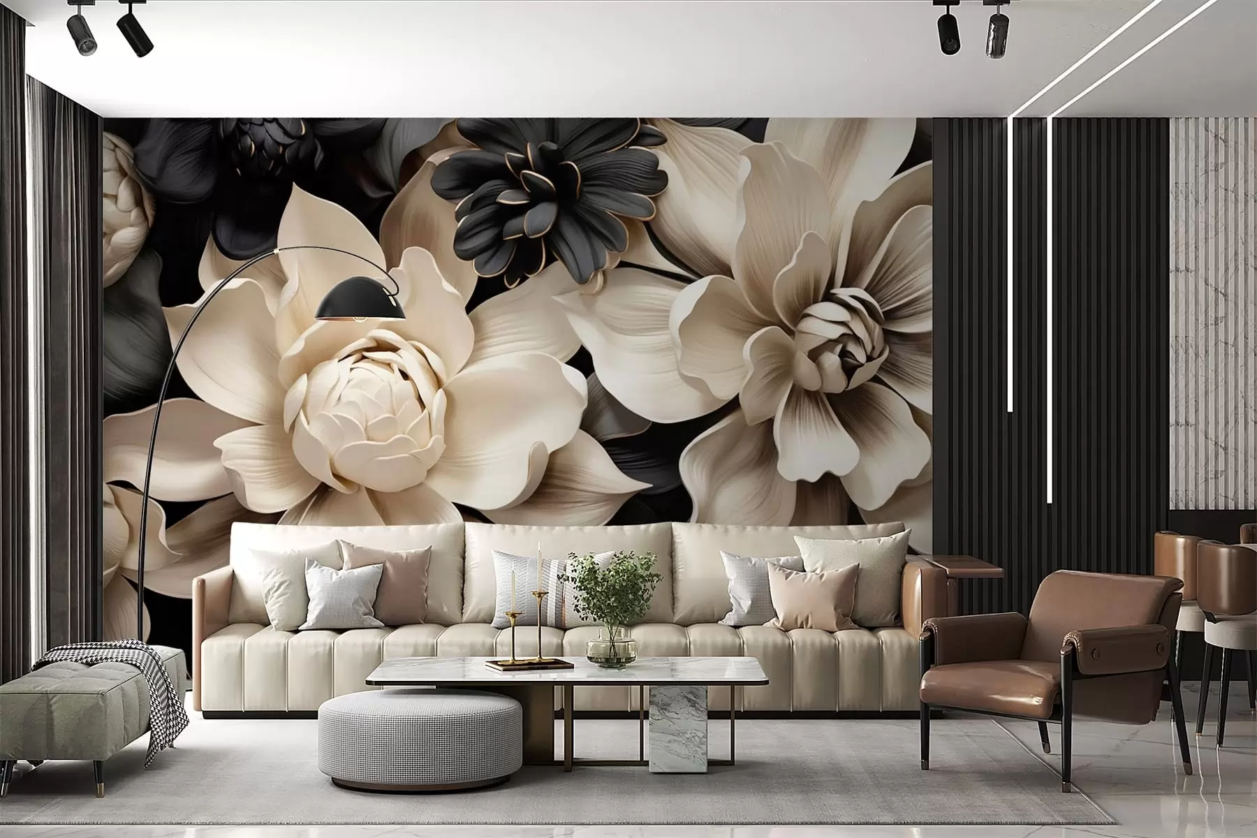 murales Flores fantásticas w05618