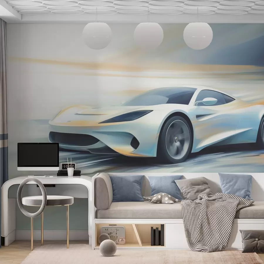 Wall Mural Photo Wallpaper Abstract car w05636