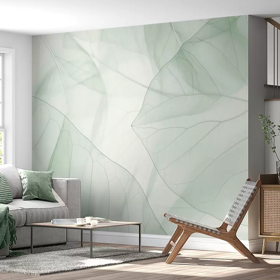 wall murals Abstract leaf veins w05474