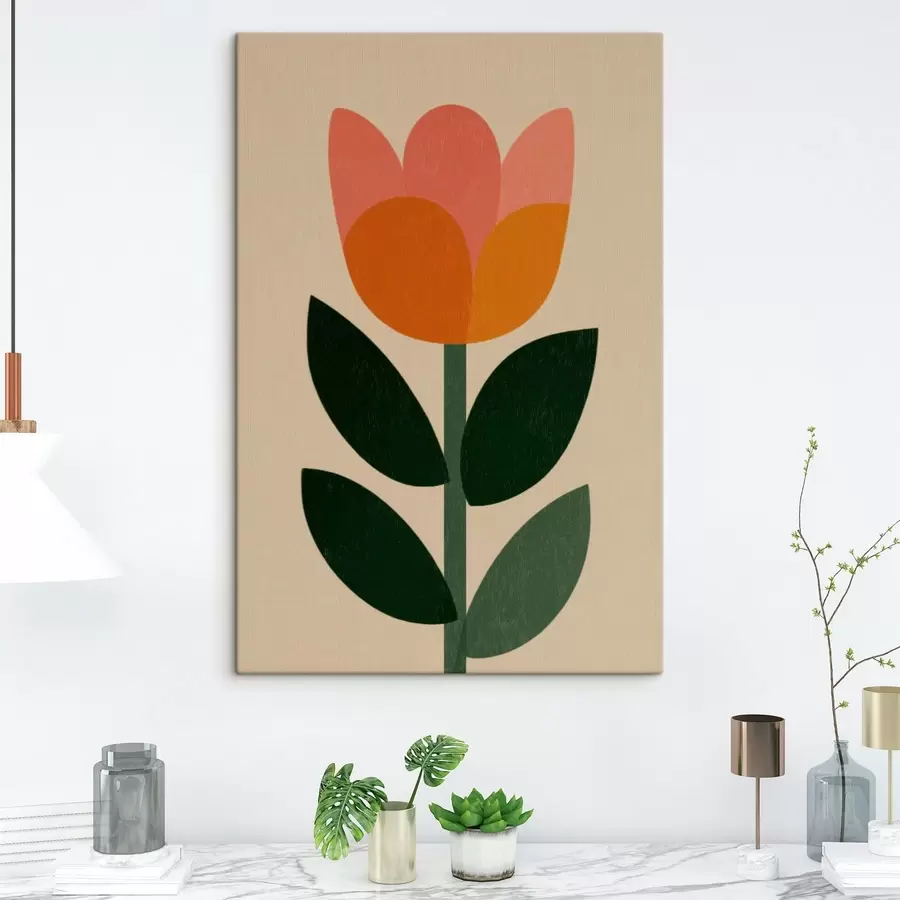 wall murals Tulip Stem s49299