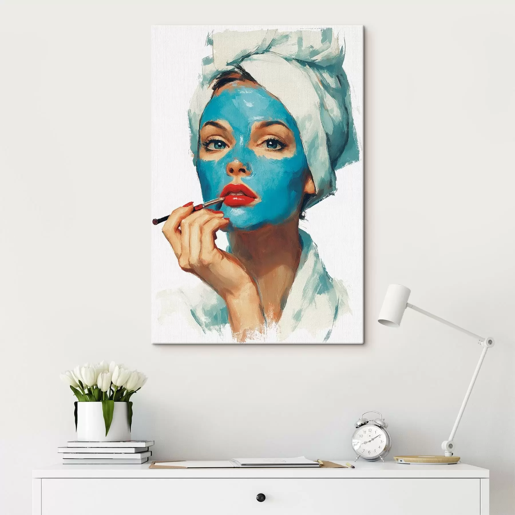 wall murals Spa Portrait s49316