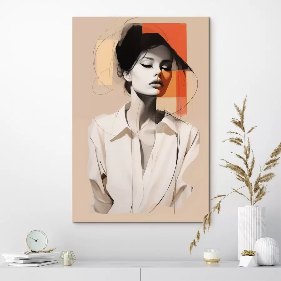 wall murals Silent Geometry s49321