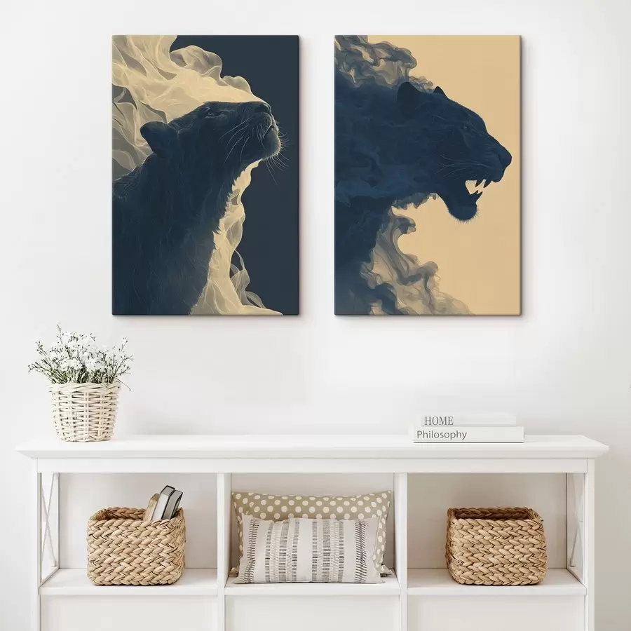 wall murals Smoky Panther Energy m30503