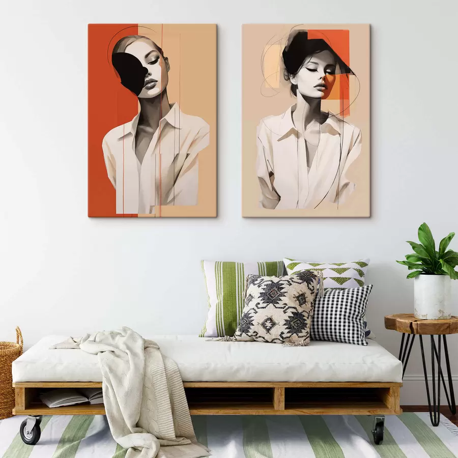 wall murals Abstract Feminine Balance m30508