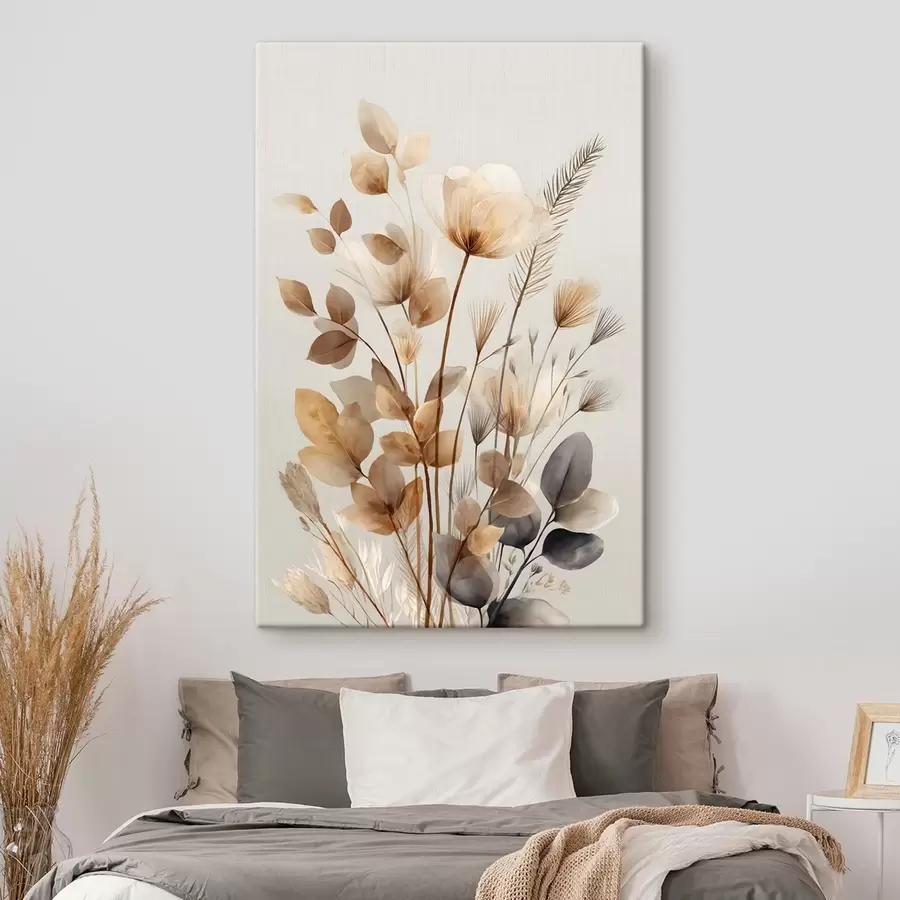 wall murals Dried flowers s49233