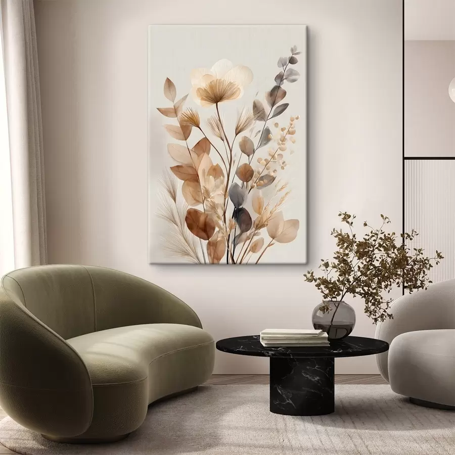 wall murals Dried flowers s49234