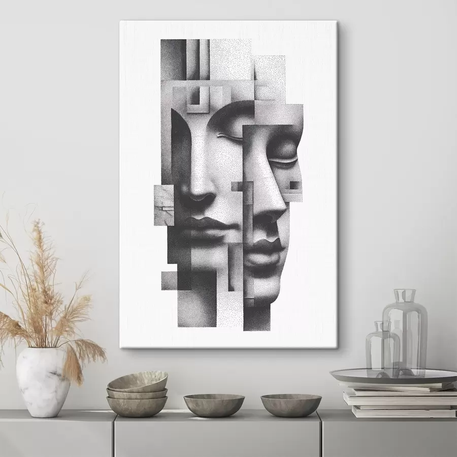 wall murals Graphic abstract portraits s49241